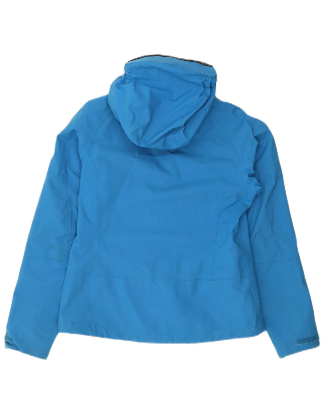 Jack Wolfskin Jachetă de ploaie cu glugă pentru femei UK 10 Small Blue Poliamidă