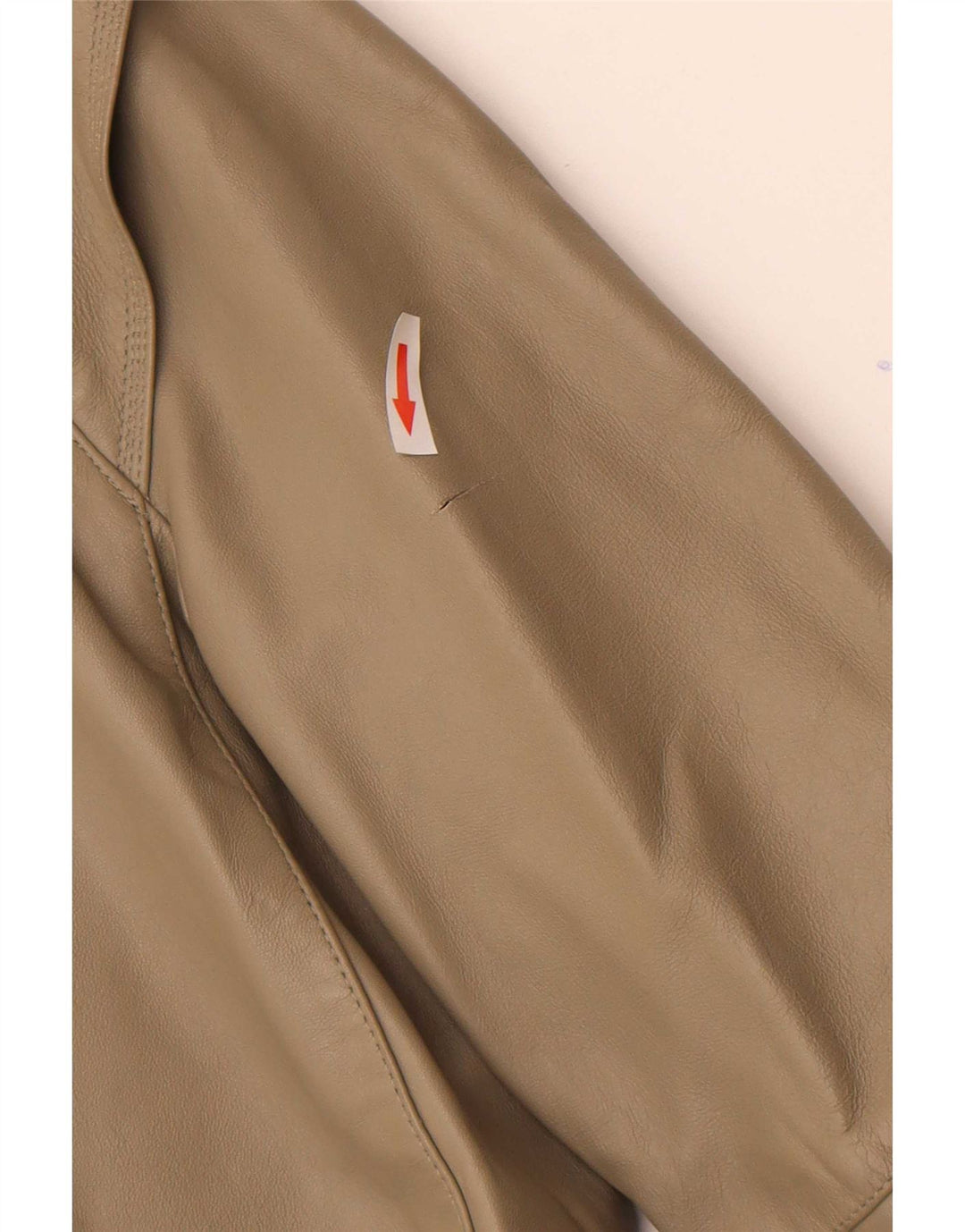 Geaca de piele vintage pentru femei IT 44 Medium Grey Piele