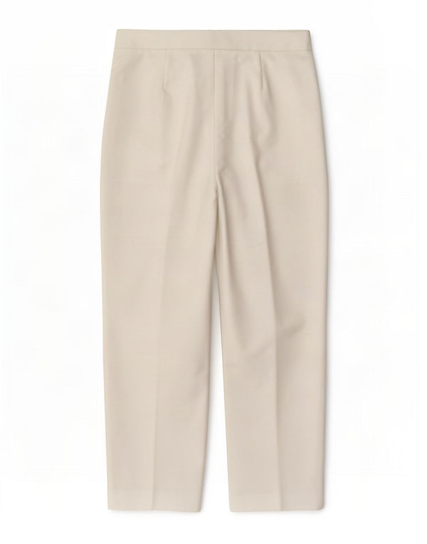 Pantaloni tăiați pentru femei Marks & Spencer UK 10 Small W27 L24 White