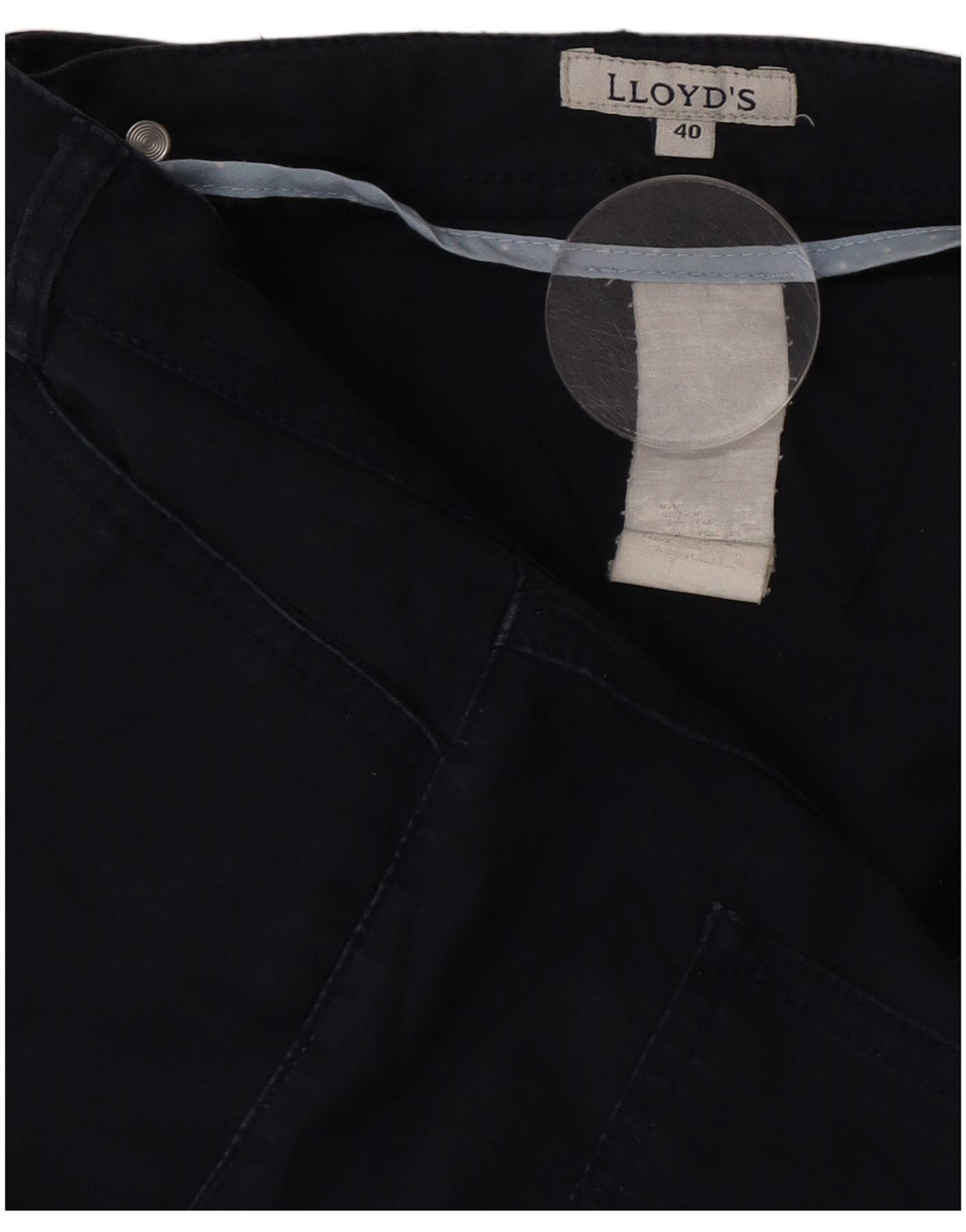 Pantaloni scurti chino bermude vintage pentru femei W40 2XL bleumarin