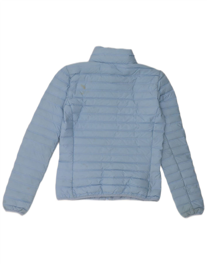 Jachetă căptușită pentru femei Adidas UK 4/6 XS albastru poliester