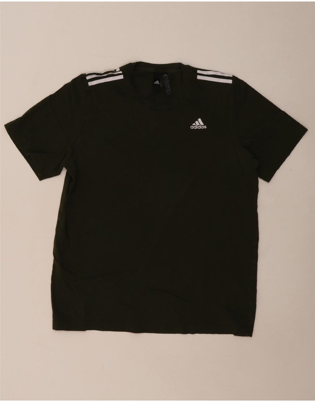 Tricou pentru bărbați ADIDAS Top Mediu Kaki Bumbac