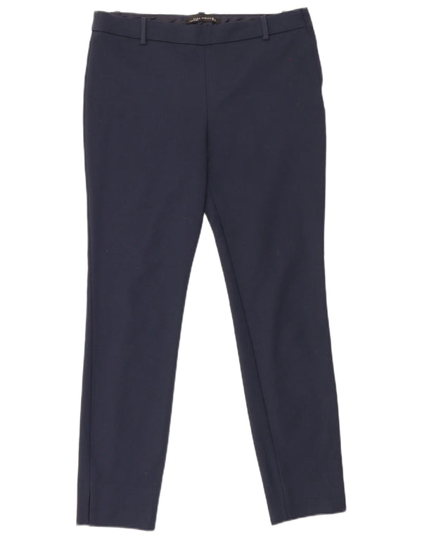 Pantaloni chino skinny pentru femei Zara L30 L27 Bumbac bleumarin