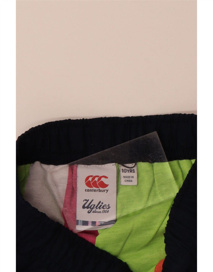 CANTERBURY Pantaloni De Trening Grafic Fete 9-10 Ani Bleumarin