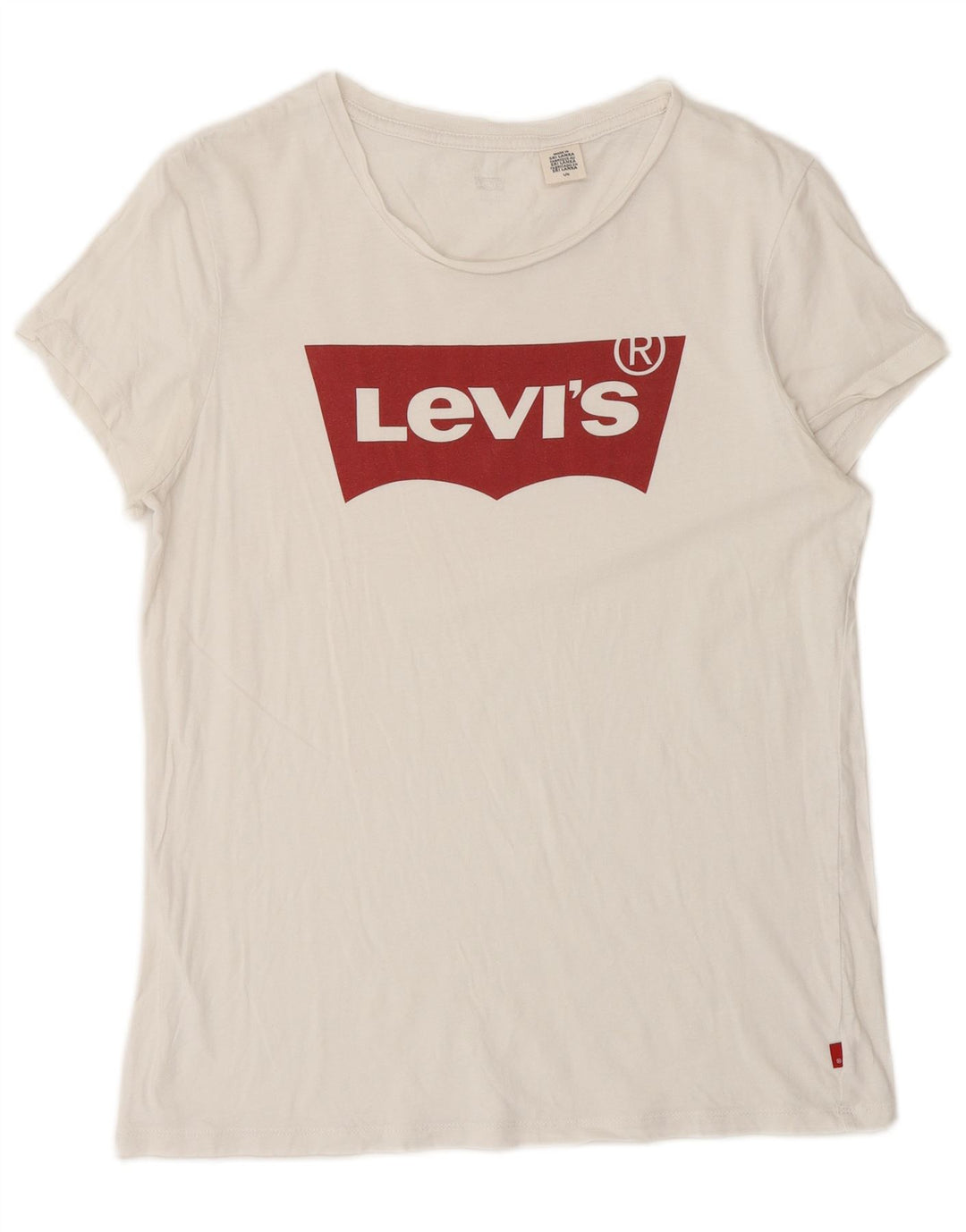 Tricou grafic LEVI'S pentru femei Top UK 14 Large White