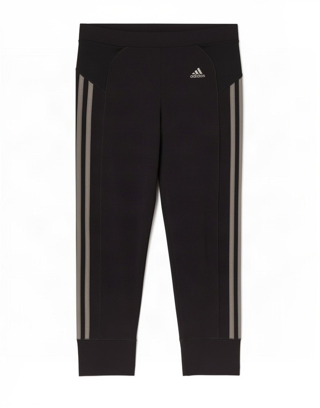 Leggings Capri Adidas pentru femei UK 8 Small Negru Poliester