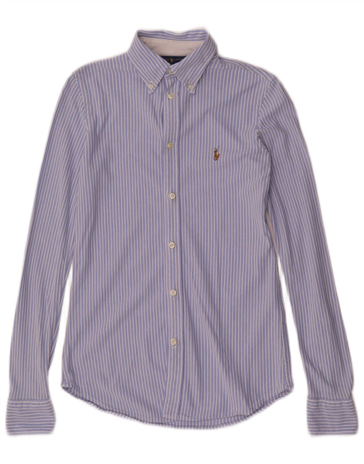 Cămașă pentru bărbați Ralph Lauren, cu dungi mici, albastre