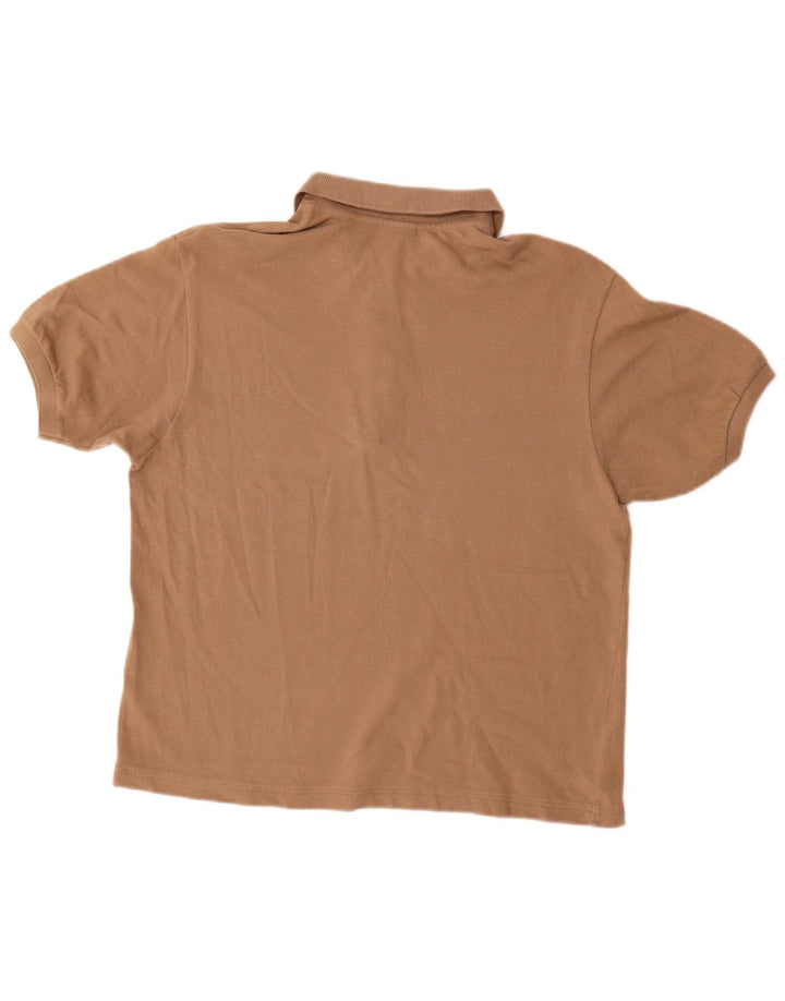 Tricou polo Lacoste pentru femei Mărimea 44, mare, maro, bumbac