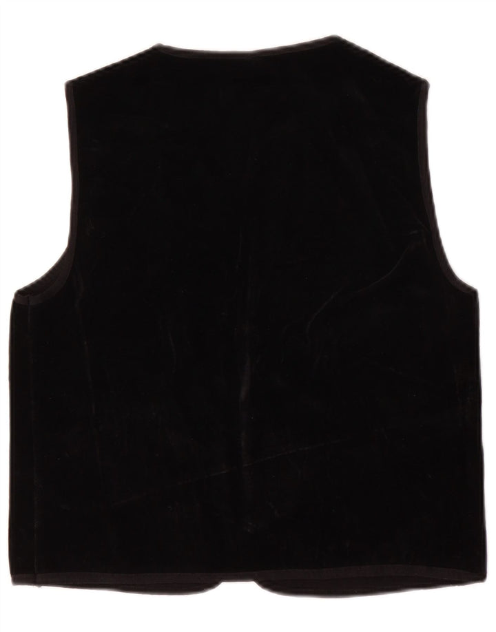 Vestă LIOLA OPEN pentru femei IT 42 Medium Black Paisley Cupro