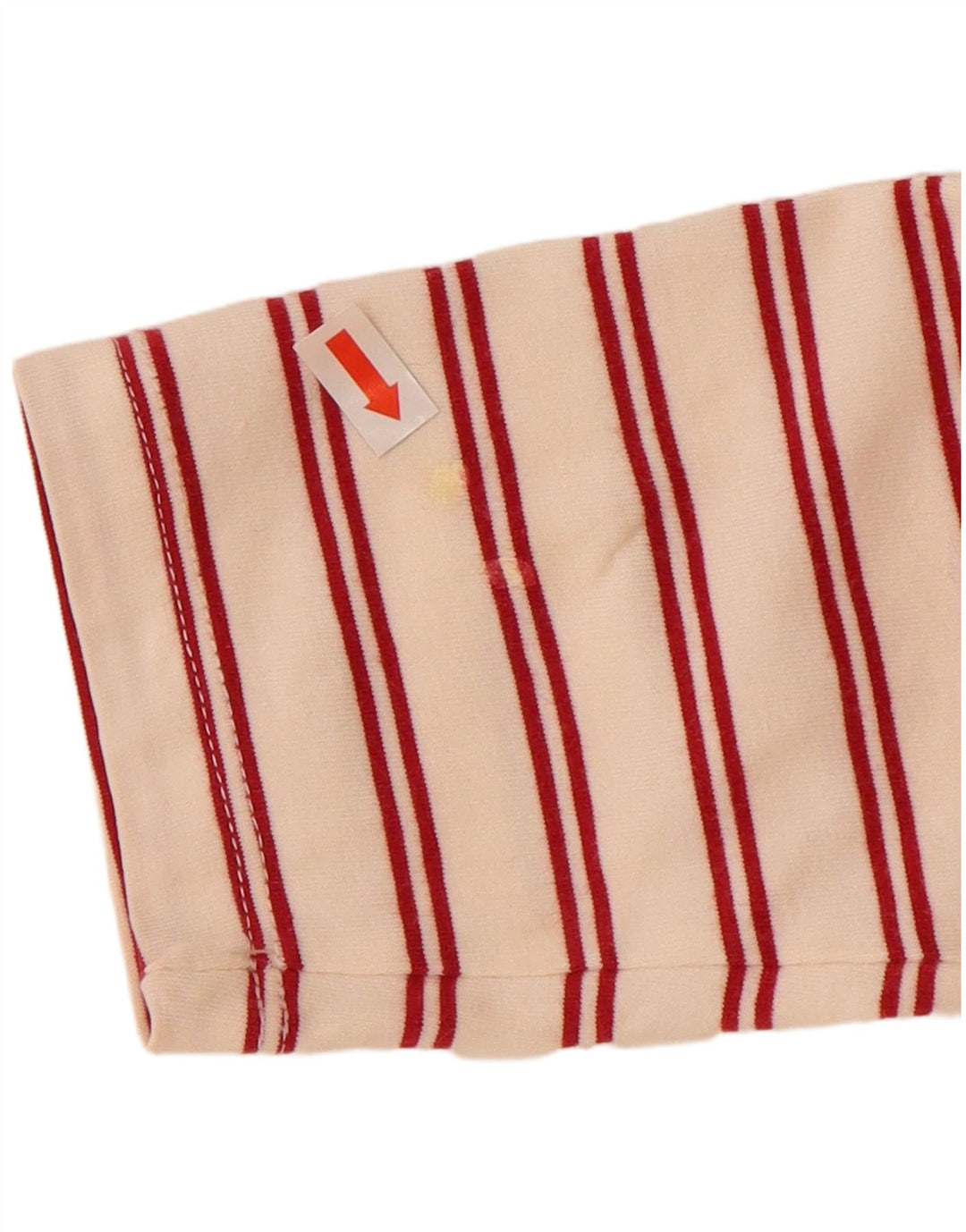 MARINA YACHTING Tricou polo Rugby pentru femei UK 12 Mediu în dungi alb