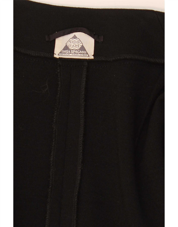 Jachetă blazer deschisă pentru femei Luisa Spagnoli UK 10 Small Black