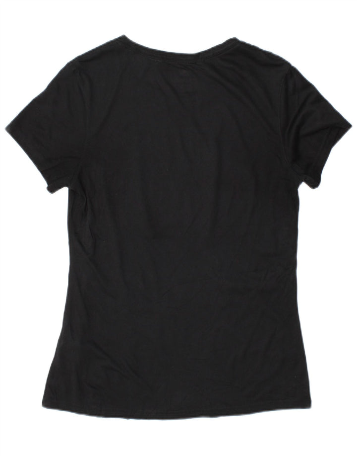 Tricou grafic Nike pentru femei Cats Volleyball Top UK 12 Medium Negru