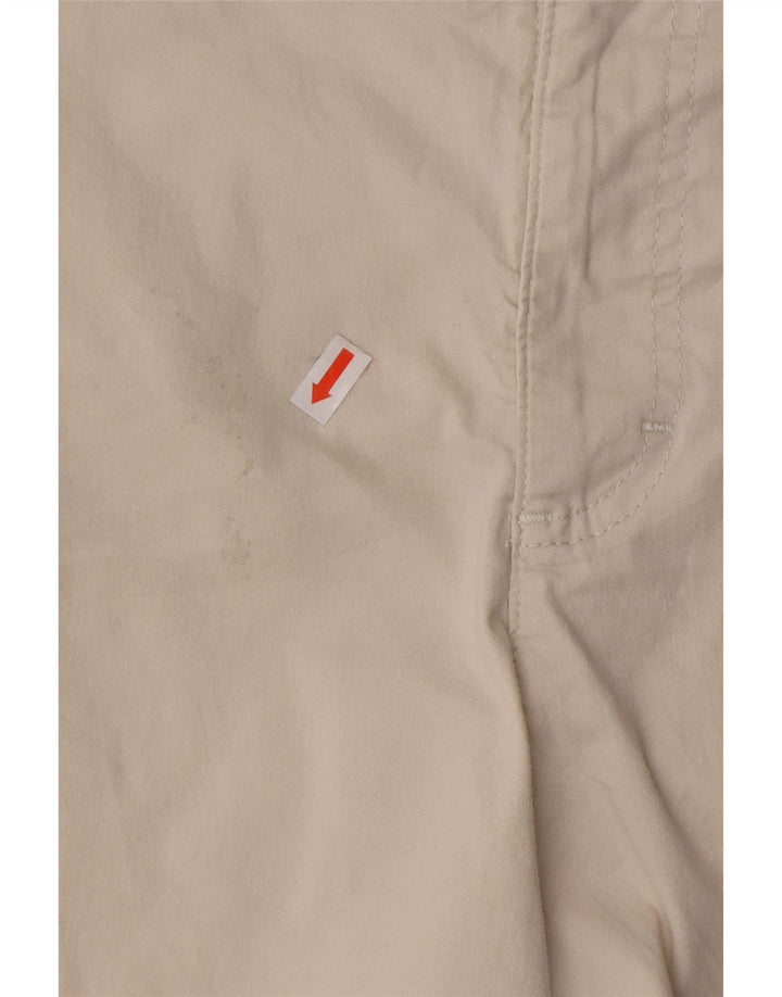 LEE Womens Mid Rise Regular Fit Cargo Shorts W36 XL Beige Vintage Lee and Second-Hand Lee from Messina Hembry 