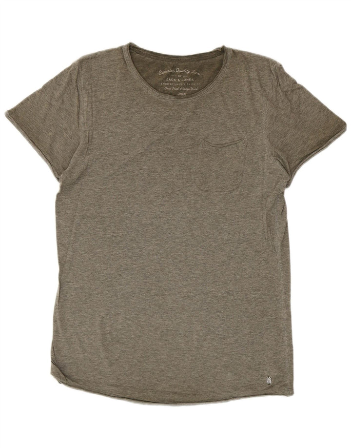 Jack & Jones Bărbați Tricou Top Mic Verde