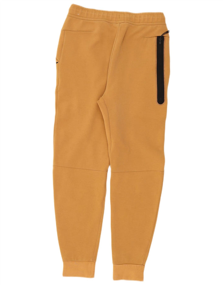 Pantaloni de trening Nike pentru bărbați Joggeri mici, bej, bumbac