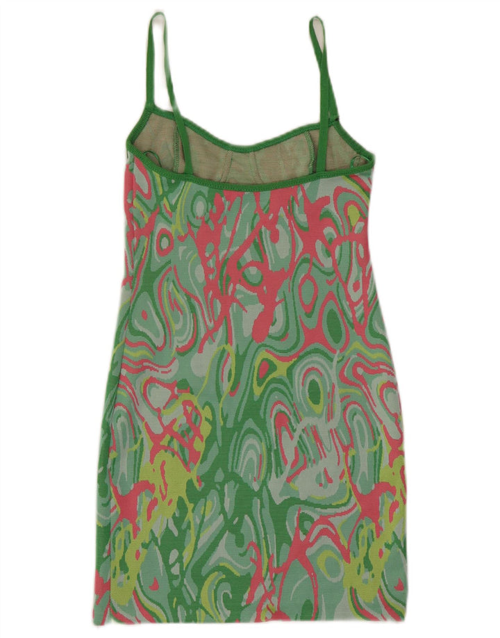 Rochie tip teacă cu model abstract Zara UK 8 Mic Multicolor