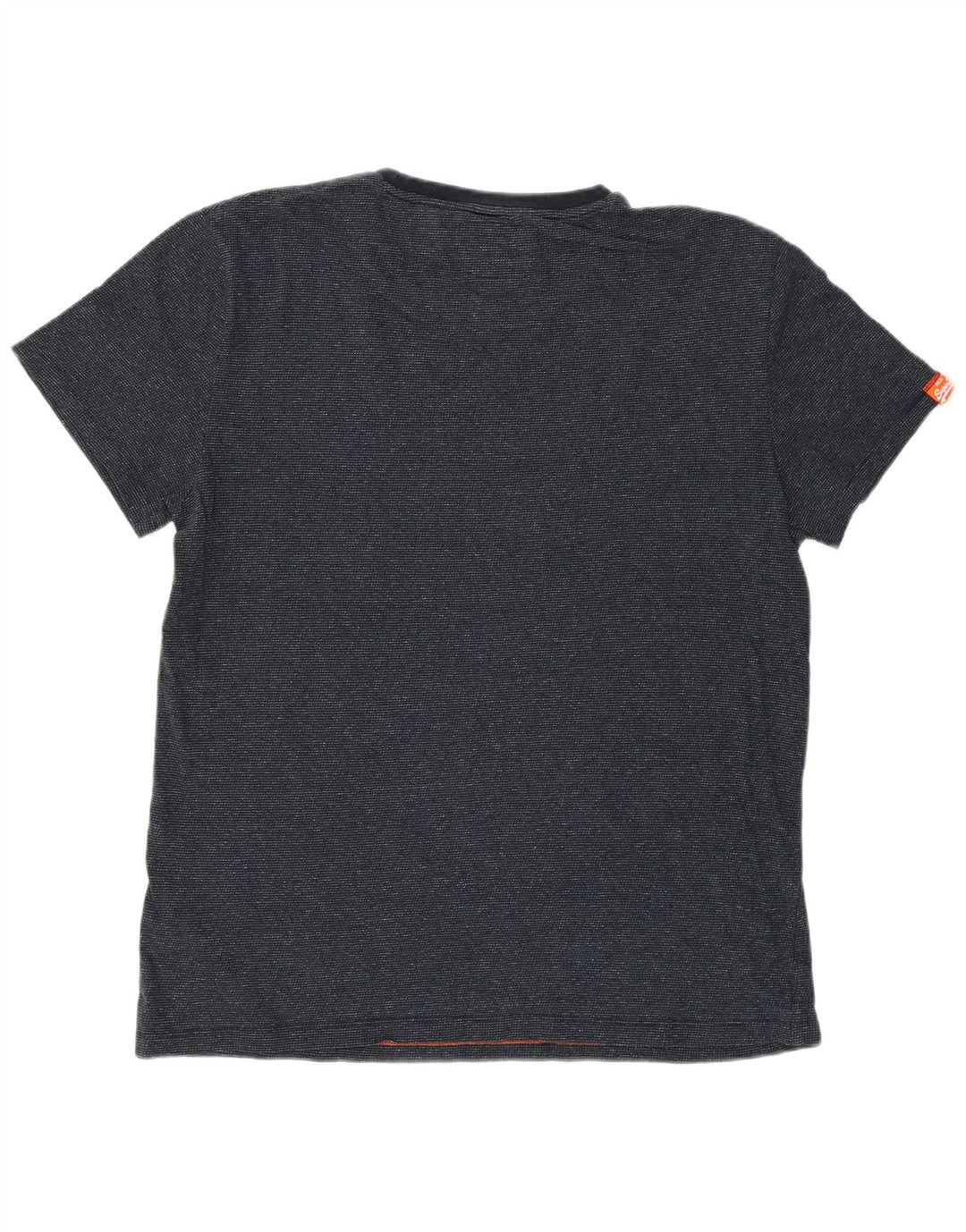 Tricou Superdry pentru bărbați Top 2XL bleumarin bumbac cu pete