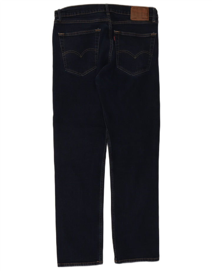 Blugi 505 drepti pentru bărbați Levi's W36 L32 bumbac bleumarin