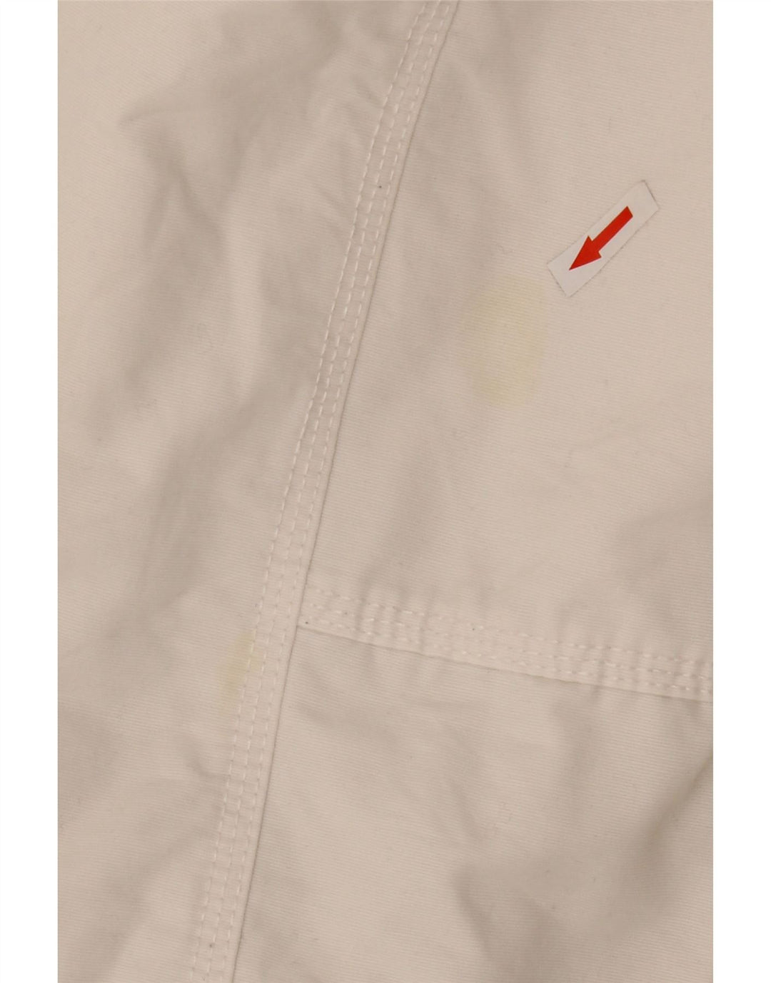 Jachetă Bomber cu grafică Camp David pentru bărbați UK 46 3XL Bumbac alb