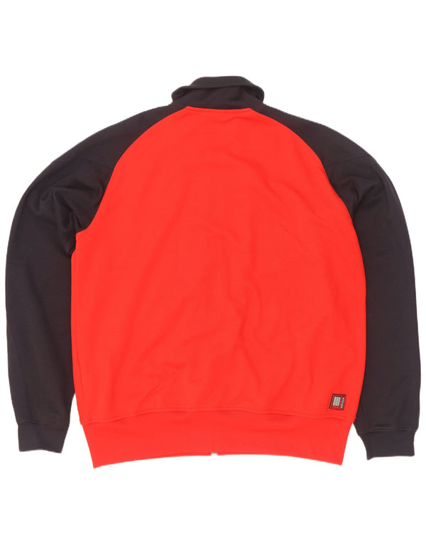 Jachetă de top pentru trening Adidas pentru bărbați, 2XL, roșu, color block