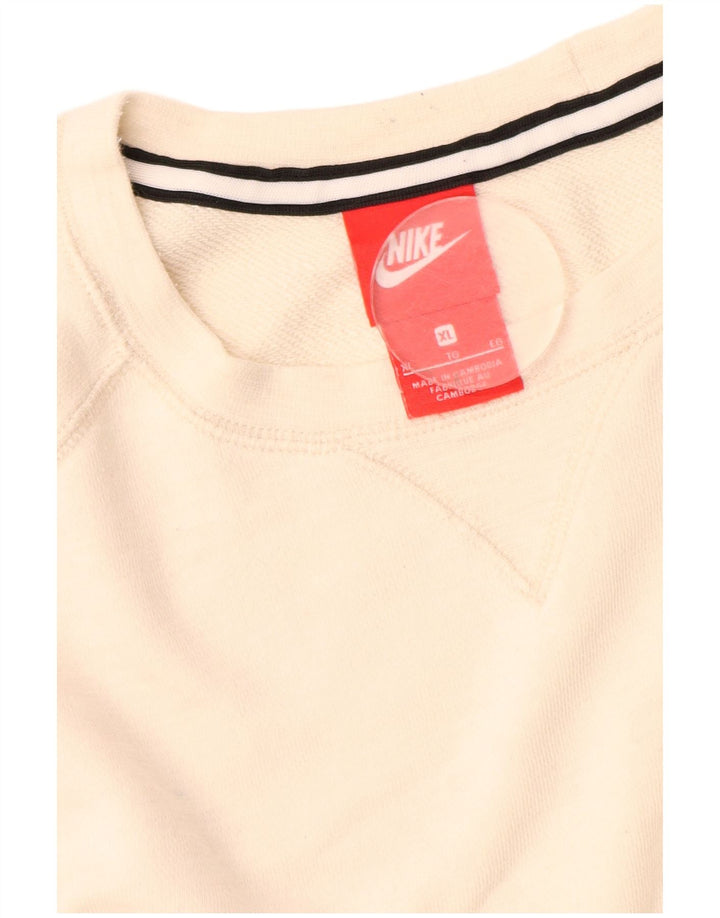 Pulover Nike pentru bărbați, XL, bumbac alb