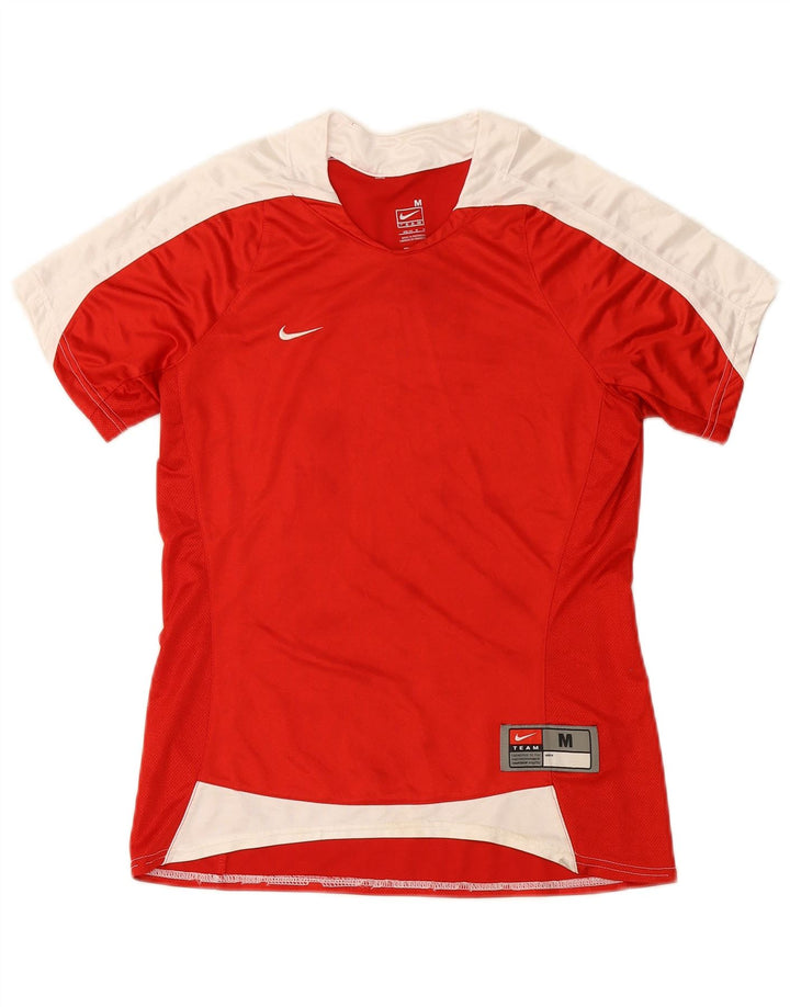 Tricou pentru femei Nike Fit Dry Top US 8/10 Medium Red Colorblock Poliester