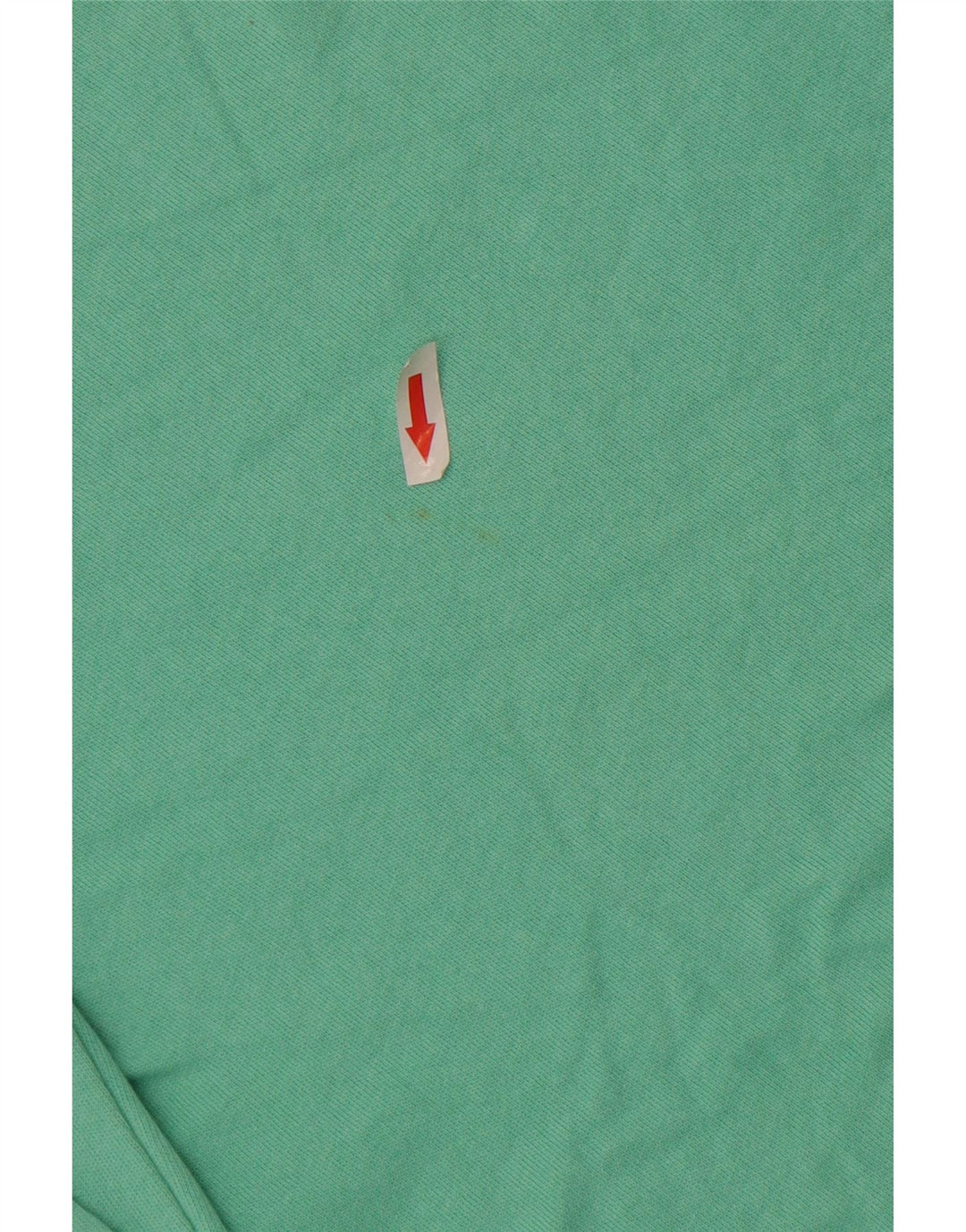 Crew Clothing Top supradimensionat pentru femei cu mânecă lungă UK 8 Bumbac verde mic