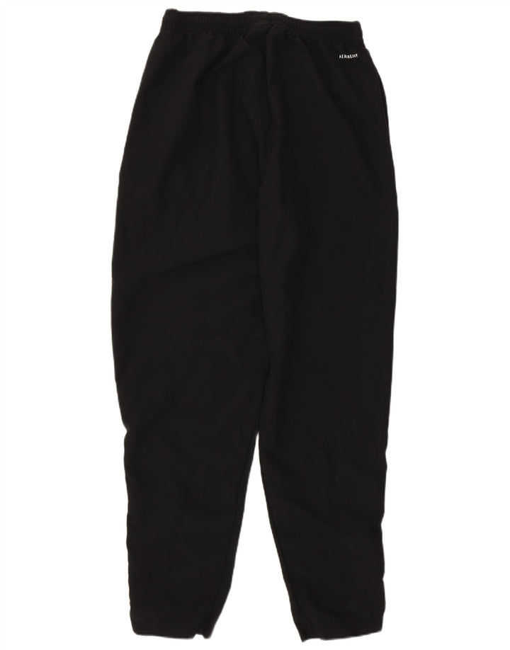 Pantaloni de trening Adidas Aeroready pentru femei, poliester mediu negru