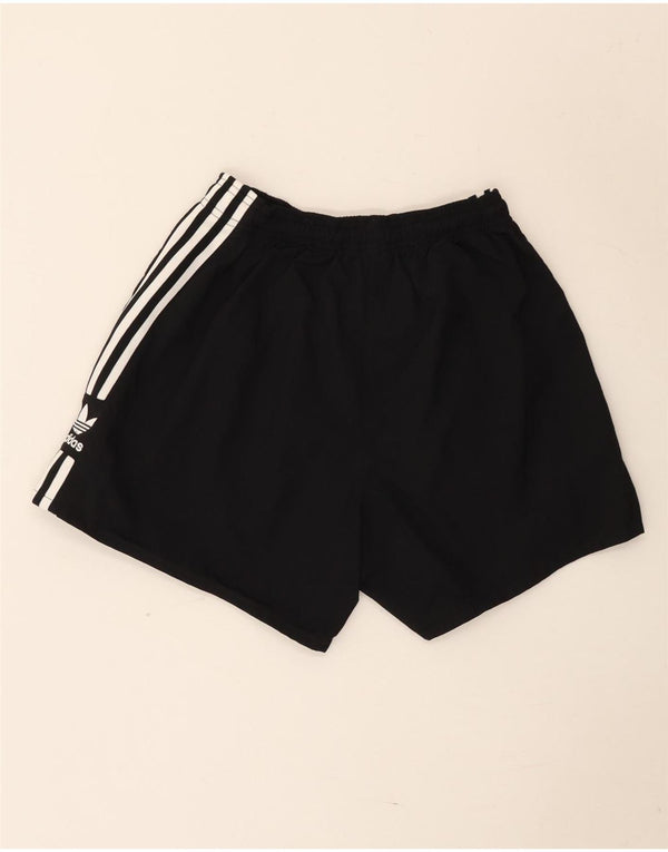 Pantaloni scurti sport Adidas pentru femei UK 10 Small Black Nylon