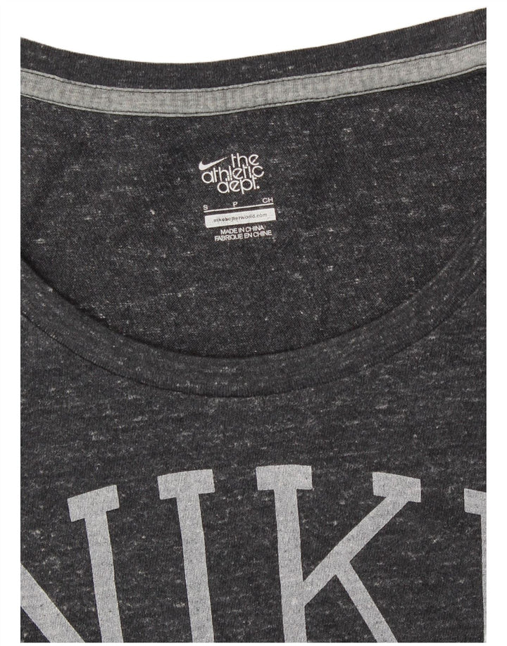 Tricou grafic pentru femei NIKE Top UK 10 Small Grey Flecked