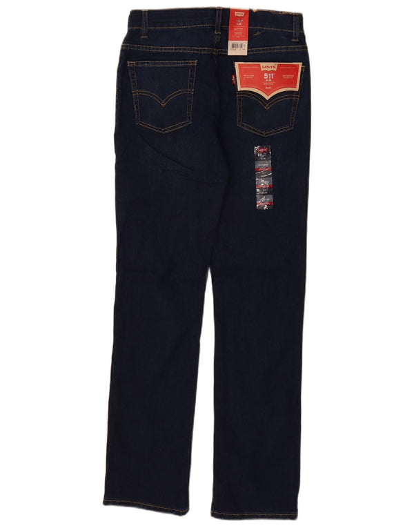Blugi Levi's 511 Slim pentru baieti 13-14 ani W26 L30 bleumarin bumbac