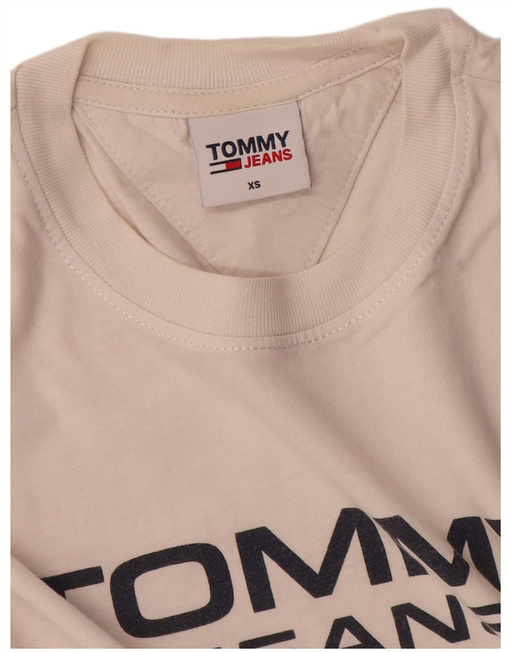 Tricou grafic pentru bărbați Tommy Hilfiger Top XS alb