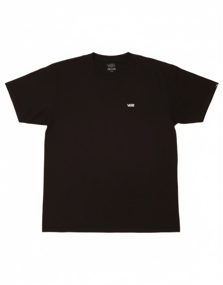 Tricou Vans Classic Fit pentru bărbați Top mare din bumbac negru