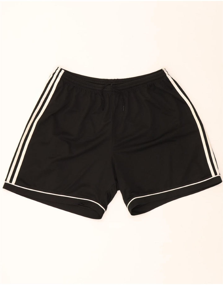 ADIDAS Mens Climalite Sport Shorts 2XL  Black Polyester Vintage Adidas and Second-Hand Adidas from Messina Hembry 