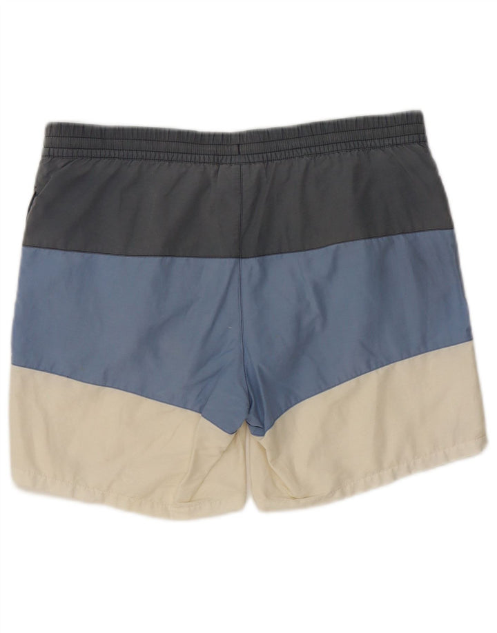 Pantaloni scurți de înot Lacoste pentru bărbați, bumbac color block, medii, multicolor
