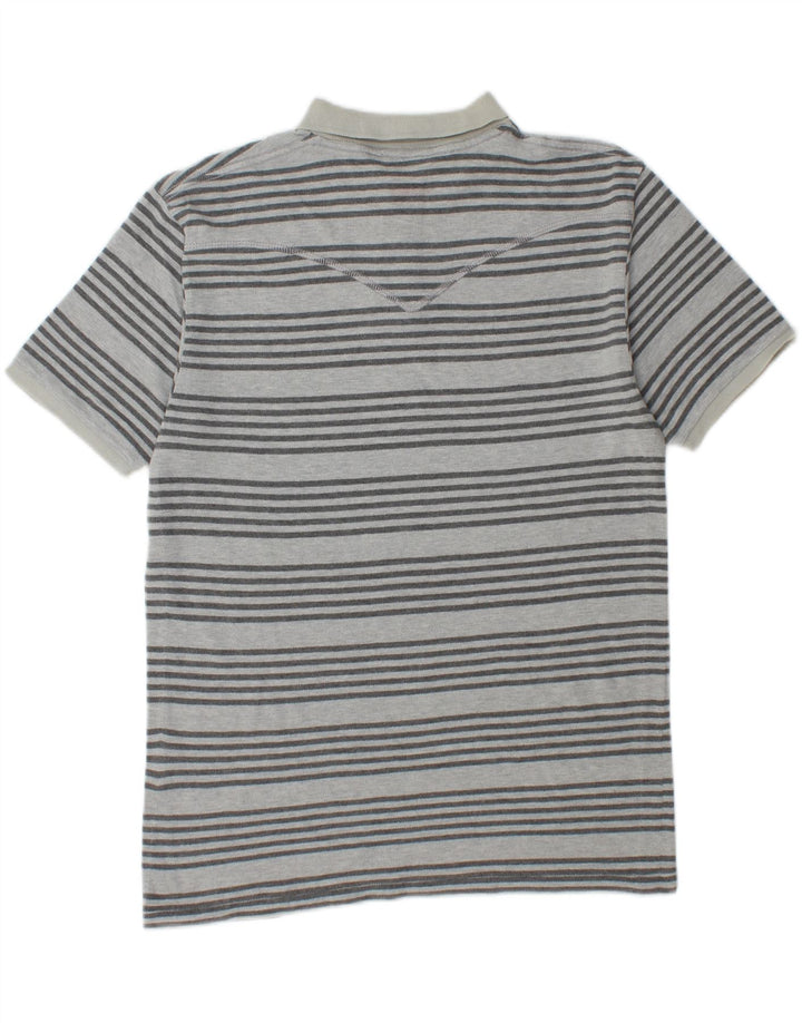 Tricou polo LEVI'S pentru bărbați, bumbac cu dungi albastre medii