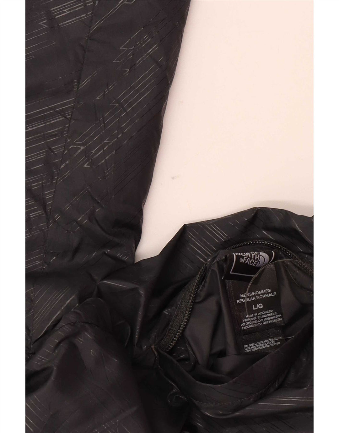Jachetă reversibilă pentru bărbați The North Face UK 40 Large Black Nylon