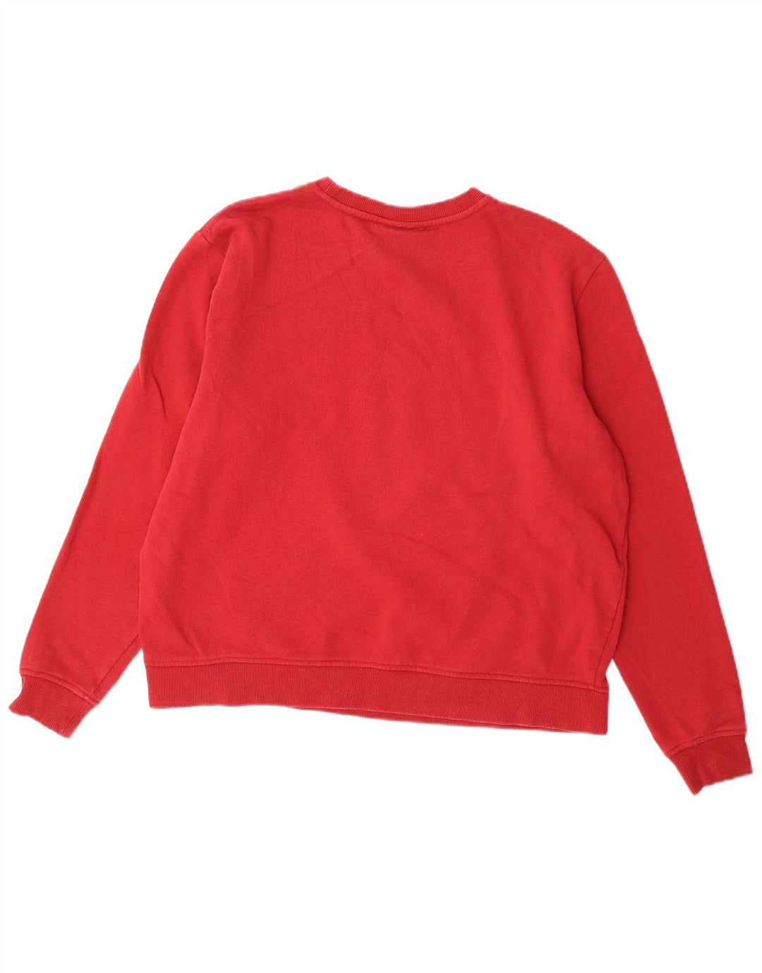 FILA Womens Sweatshirt Jumper UK 20 2XL Red Cotton