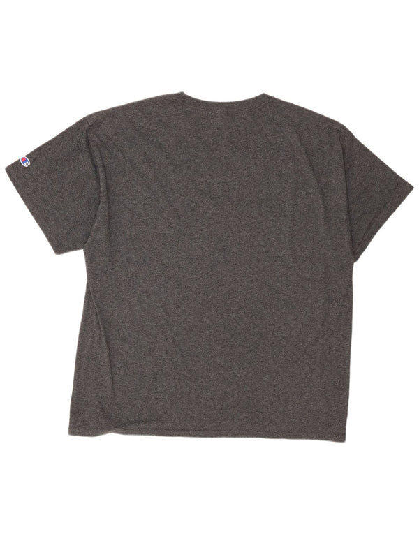 Tricou grafic Brooklyn pentru bărbați Champion Top XL bumbac gri