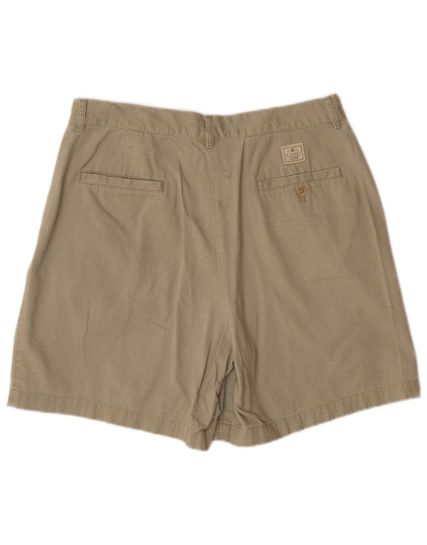 Pantaloni scurți chino RALPH LAUREN pentru femei US 10 Large W32 Khaki Bumbac