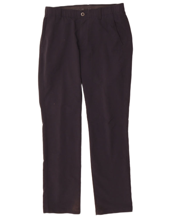 Pantaloni chino drepti pentru bărbați Under Armour W32 L32 Nylon bleumarin
