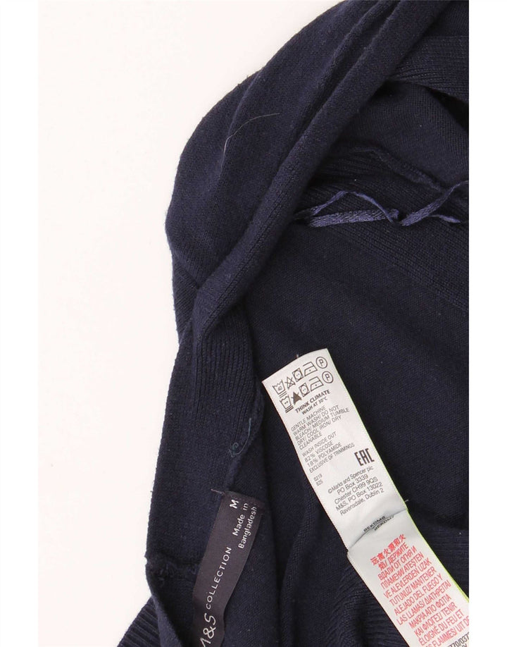 Pulover cardigan pentru femei Marks & Spencer, mediu bleumarin