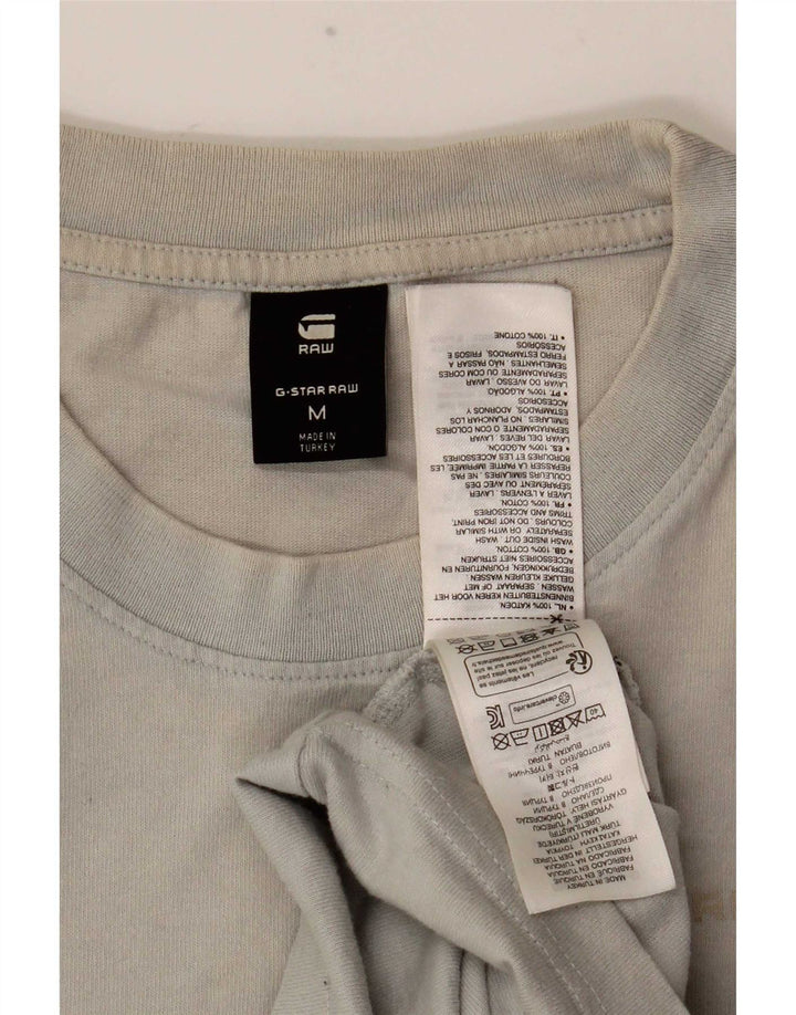 Tricou pentru bărbați G-Star Top din bumbac gri mediu