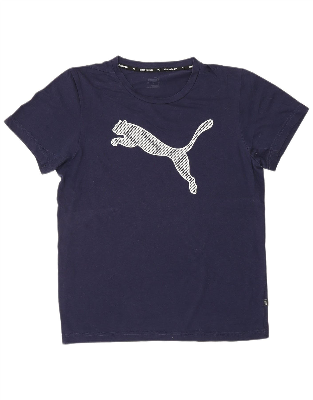 Tricou grafic PUMA pentru bărbați Top Mediu Bleumarin
