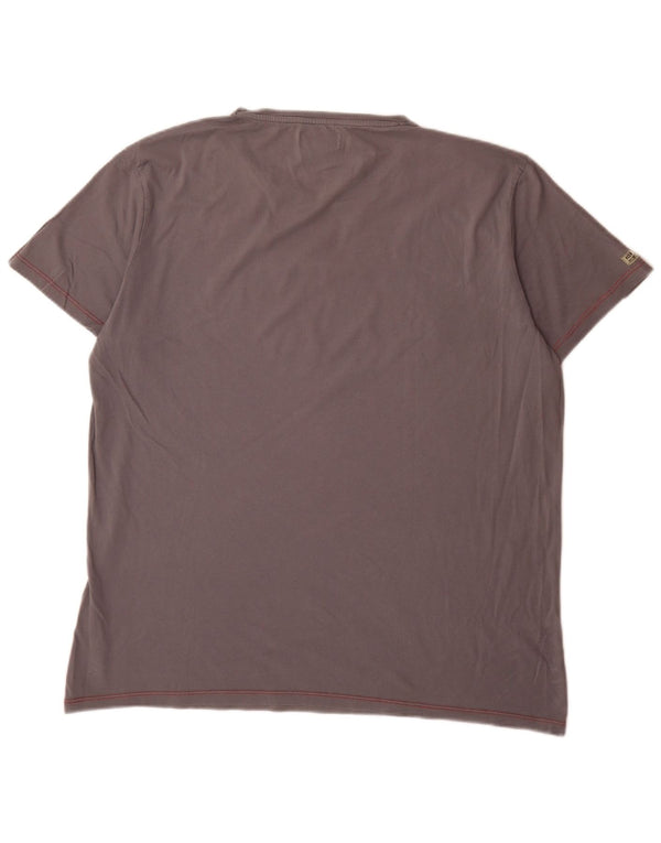 Tricou grafic Marlboro Classics pentru bărbați Top 2XL bumbac gri