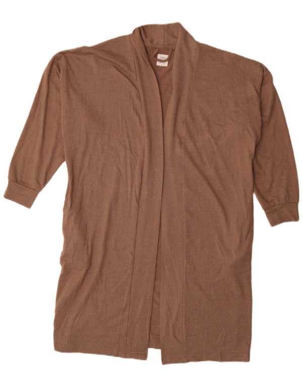 Pulover cardigan supradimensionat pentru femei John Lewis, UK 14, maro mediu