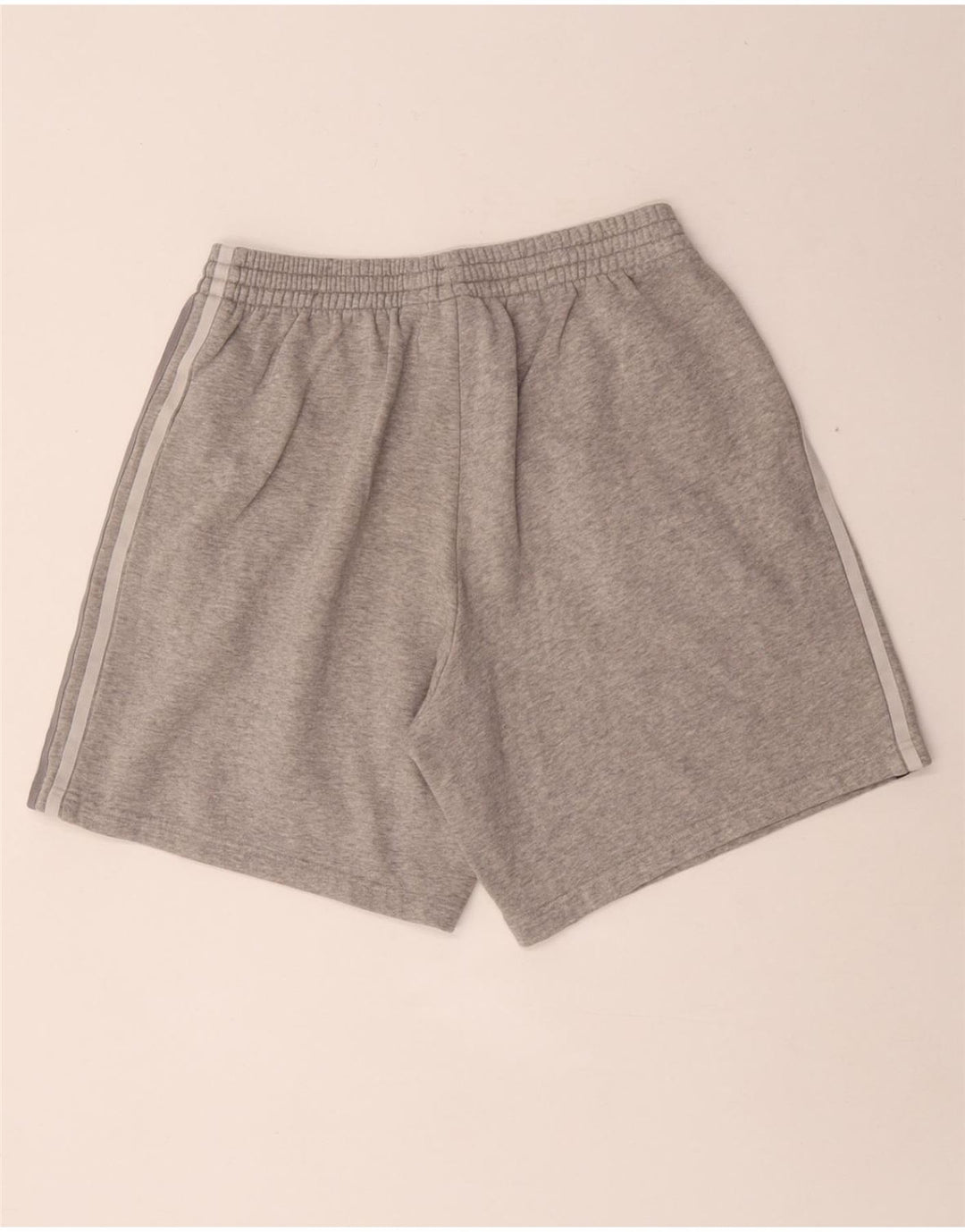 Pantaloni scurți sport Adidas pentru bărbați, bumbac cu pete gri medii