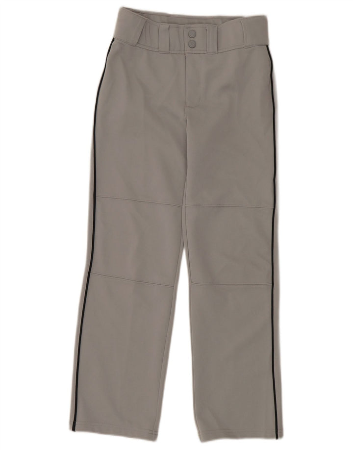 Pantaloni casual drepti pentru băieți Under Armour 9-10 ani mediu W26 L28 gri