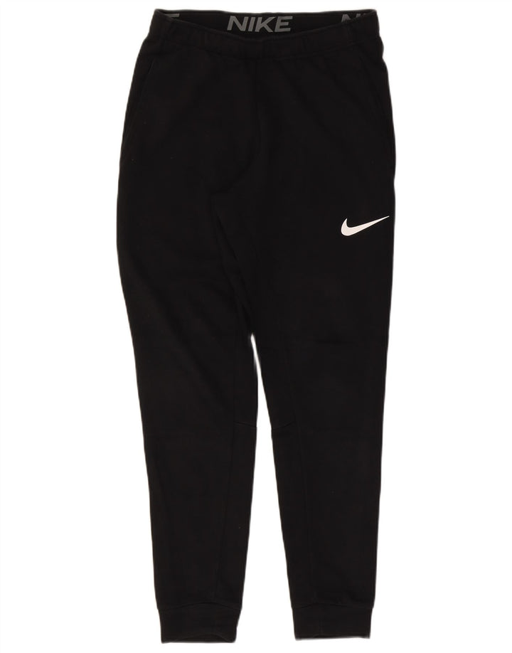 Pantaloni de trening NIKE Dri Fit pentru bărbați Pantaloni de jogging, bumbac negru mic