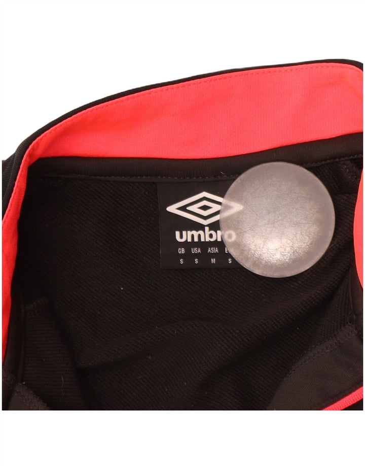 UMBRO Trening pentru bărbați, cu fermoar, cu gât, cu pulover, colorat, mic, gri